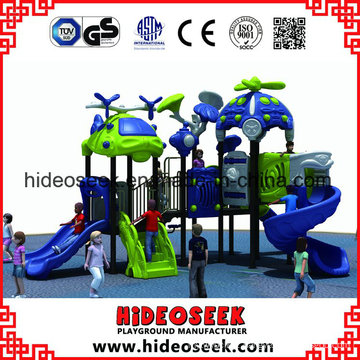 Middle Children Outdoor Plastic Slide Playground Equipment for Hottest Sale